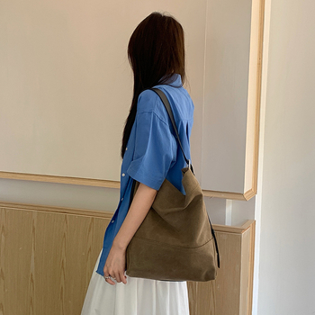 Premium isprana platnena tote torba, velika kapaciteta, stil kofera, svakodnevna torba za rame ili nošenje crossbody