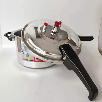 Jiaerle oală sub presiune din aliaj de aluminiu, corp întărit, pentru uz casnic și comercial, compatibil cu plite cu gaz și plite cu inducție, capacitate mare 18–28 cm