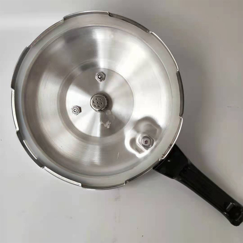 Jiaerle oală sub presiune din aliaj de aluminiu, corp întărit, pentru uz casnic și comercial, compatibil cu plite cu gaz și plite cu inducție, capacitate mare 18–28 cm