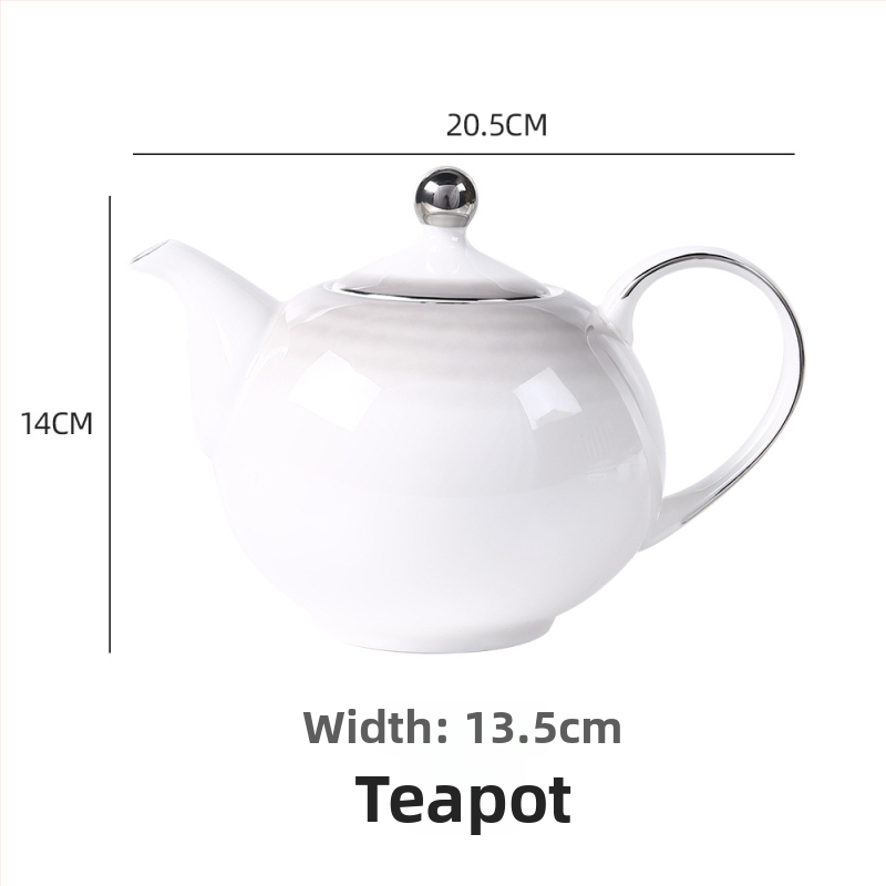 26-ročný nový model súpravy misiek a tanierov z kostného porcelánu, keramické riady so glazúrou, moderný minimalistický štýl