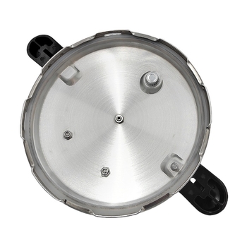 Oală sub presiune din aluminiu, stil european, lustruită, capacitate mare, 32 cm, mâner dublu, cu manometru, pentru uz casnic și comercial