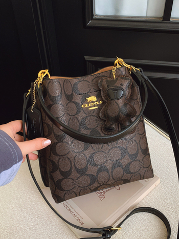 Ženska PU bucket torba, srednje veličine, vrhunska moda s retro inspiracijom, preko ramena ili crossbody