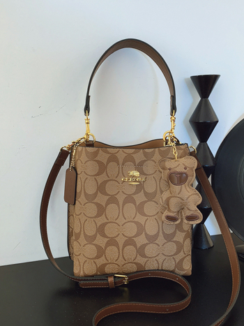 Ženska PU bucket torba, srednje veličine, vrhunska moda s retro inspiracijom, preko ramena ili crossbody