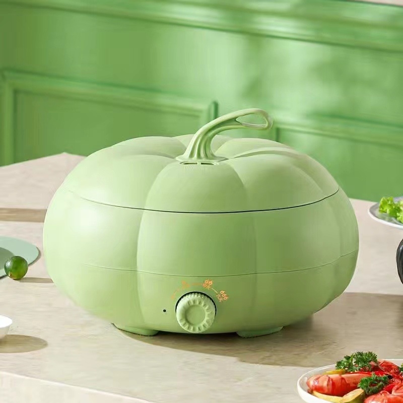Oală electrică de gătit, putere mare, capacitate 4,5 L, pentru casă sau cămin, multifuncțională, cu interior antiaderent