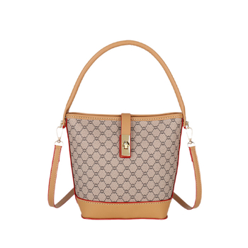 DIY ispisana bucket torbica, retro ženska torba s crossbody i ramenskim remenom, ručno izrađena modna torba