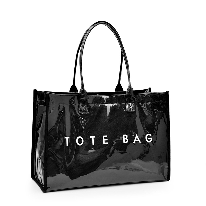 Retro minimalistička Tote torba od DuPont papira, velika kapaciteta, svakodnevna, za nošenje preko ramena