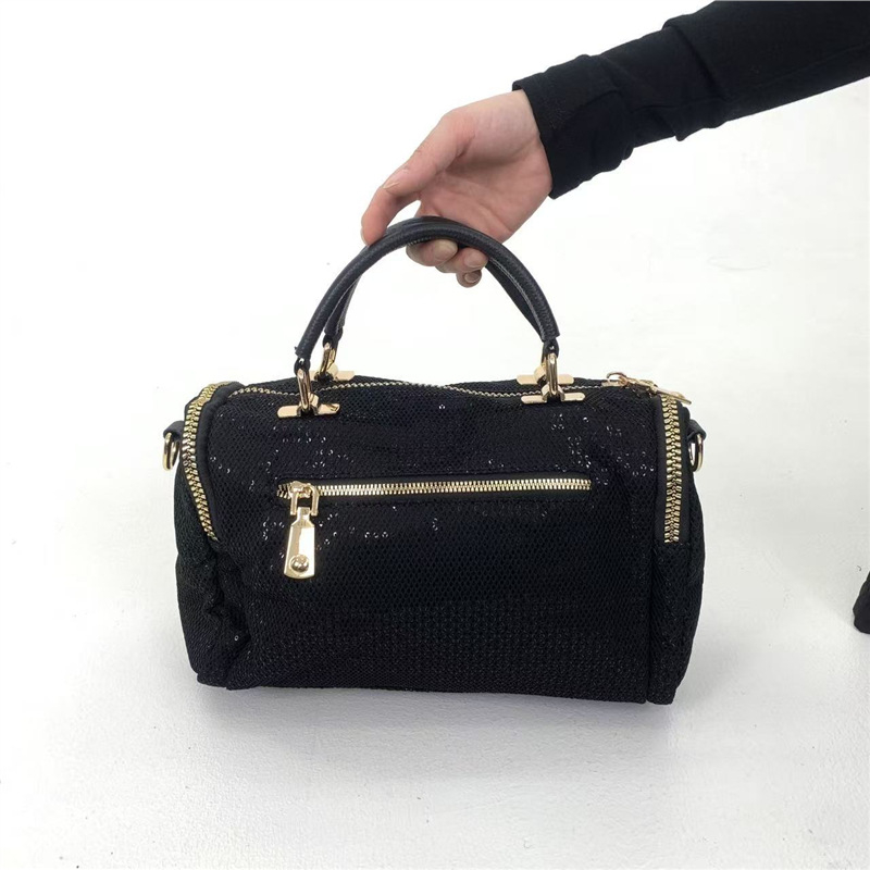 Elegantna ženska torbica preko ramena s kristalnim ukrasom, višestruki džepovi, luksuzna i lagana crossbody torba.