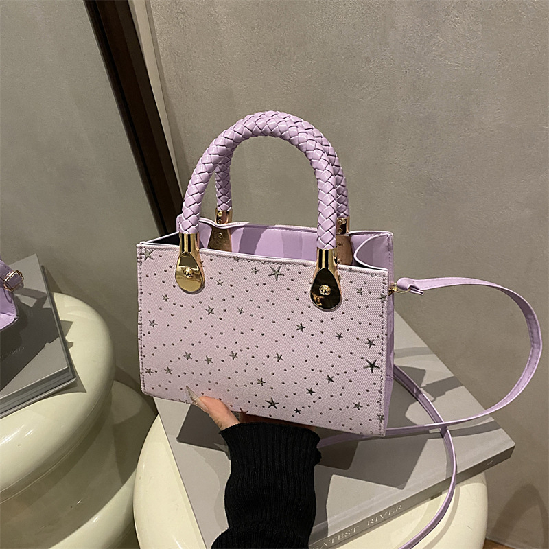 Ženska torbica s uzorkom nojevog perja, u Dianinom stilu, 2025 novi model, torba za rame i crossbody sa zatvaranjem na zip