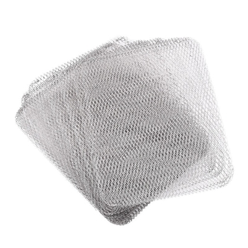 Plasă din aluminiu antiaderent pentru grătar exterior, covoraș de copt de unică folosință, previne scurgerile, covoraș pentru cuptor, rezistent la temperaturi înalte