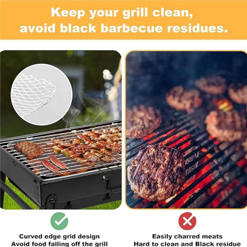 Plasă din aluminiu antiaderent pentru grătar exterior, covoraș de copt de unică folosință, previne scurgerile, covoraș pentru cuptor, rezistent la temperaturi înalte