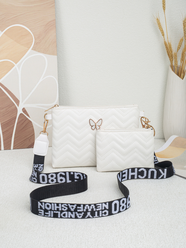 Ženska crossbody torba s izvezenim uzorkom, velika kapaciteta, novi model 2025, torba na zip, ramenska torba, torba za dokumente