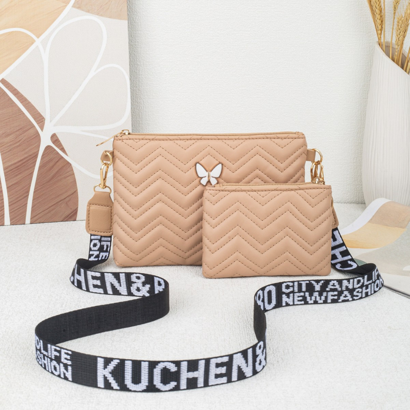 Ženska crossbody torba s izvezenim uzorkom, velika kapaciteta, novi model 2025, torba na zip, ramenska torba, torba za dokumente