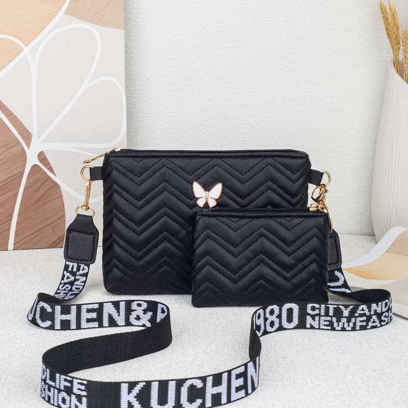 Ženska crossbody torba s izvezenim uzorkom, velika kapaciteta, novi model 2025, torba na zip, ramenska torba, torba za dokumente
