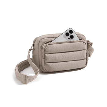 Ženska quiltirana crossbody torba, kompaktni kvadratni oblik, moderni ramenski torba, novčanik i pretinac za telefon za putovanja