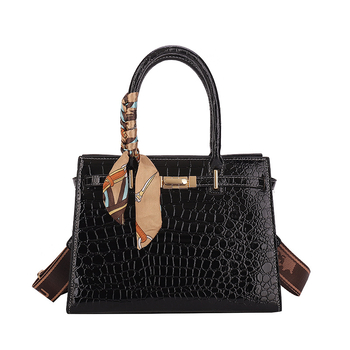 Torba za mamu velikog kapaciteta, 2026 novi model, crossbody torba s teksturom krokodila, elegantna ženska torba