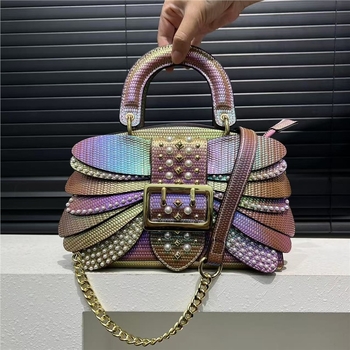 Ženska torbica s krilima, gradientna, elegantna PU crossbody