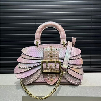 Ženska torbica s krilima, gradientna, elegantna PU crossbody