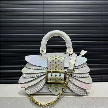 Ženska torbica s krilima, gradientna, elegantna PU crossbody