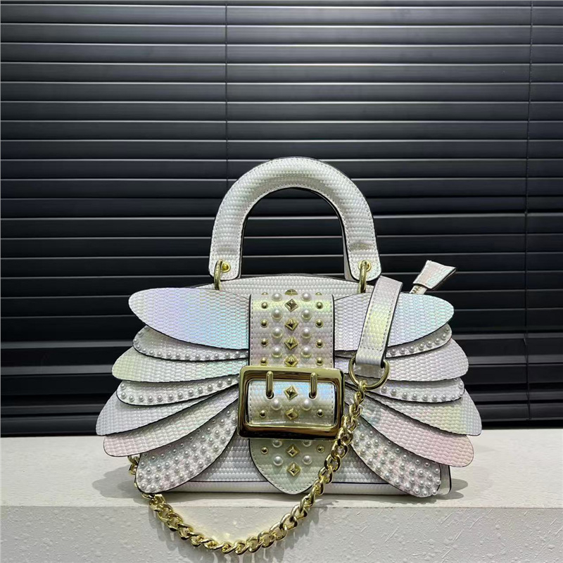 Ženska torbica s krilima, gradientna, elegantna PU crossbody