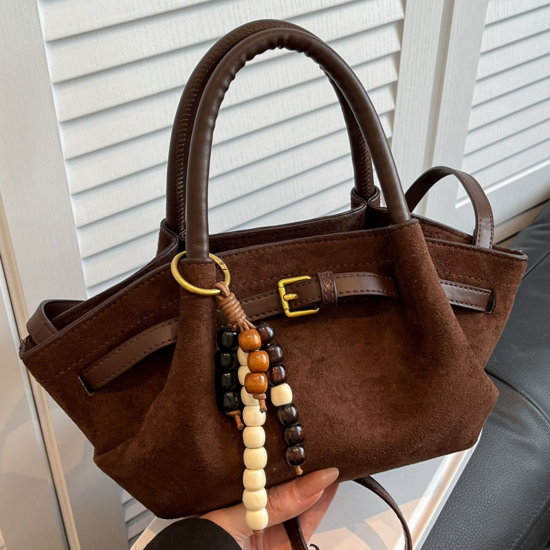 Ženska matirana torba za rame, novi model za jesen/zimu 2025, retro minimalistička crossbody torba s leopard printom i dizajnom krila