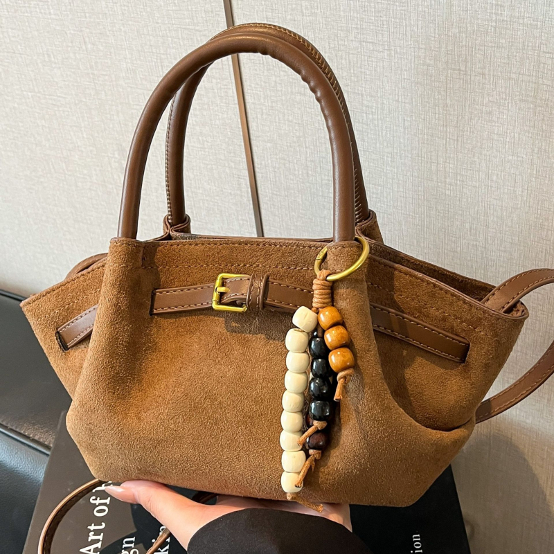Ženska matirana torba za rame, novi model za jesen/zimu 2025, retro minimalistička crossbody torba s leopard printom i dizajnom krila