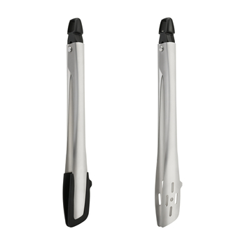 Clip pentru grătar din oțel inoxidabil, 31×4 cm, clip de alimente multifuncțional, exterior, protecție împotriva arsurilor