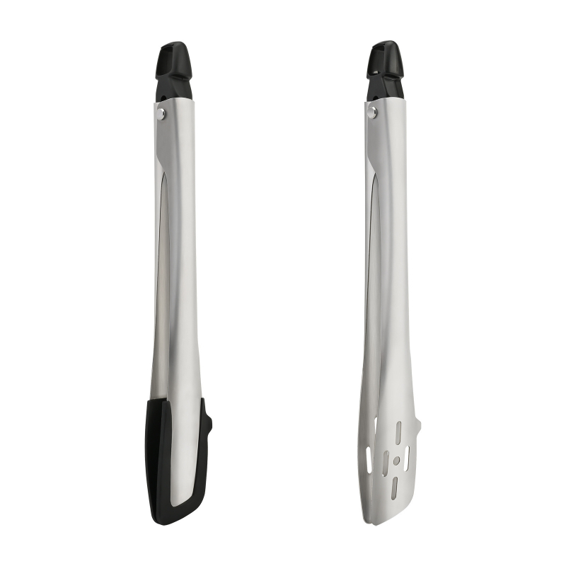 Clip pentru grătar din oțel inoxidabil, 31×4 cm, clip de alimente multifuncțional, exterior, protecție împotriva arsurilor