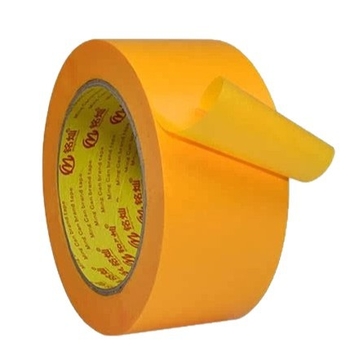 Bandă washi pentru mascare, 50 m, galbenă, pentru rosturi de plăci ceramice, aderență înaltă, hârtie de separare a culorilor pentru vopsire și decorare