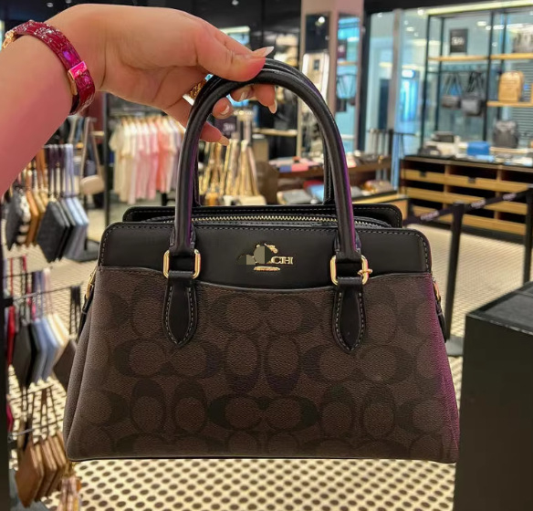 Darcie Princess Diana torba – europsko-američka retro klasična monogram, horizontalna kvadratna torba s remenom preko tijela
