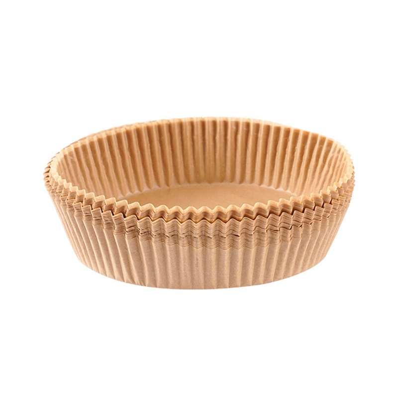 Set de 50 suporturi din hârtie pentru prăjit, hârtie absorbantă pentru ulei, hârtie de copt din silicon, pentru cuptor – calitate alimentară