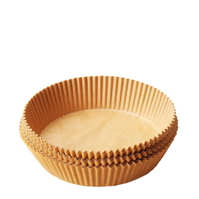 Hârtie siliconată alimentară pentru friteuză cu aer, de unică folosință, pentru cuptor, tavă de copt, absorbant de ulei