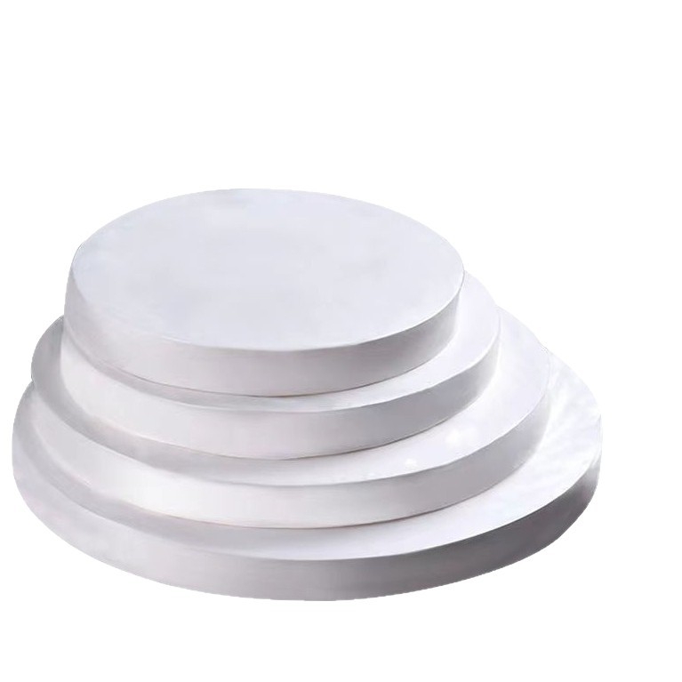 Hârtie de copt circulară, cu acoperire din silicon, absorbantă de grăsime, antiaderentă, pentru friteuză cu aer, 42 g/m².