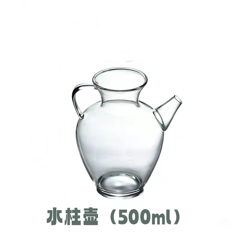 Set de accesorii pentru ceai Cold Brew Yunlin — ceașcă de ceai din sticlă rezistentă la temperaturi, instrumente pentru ceai vară cu gheață, stil Chinez Nou