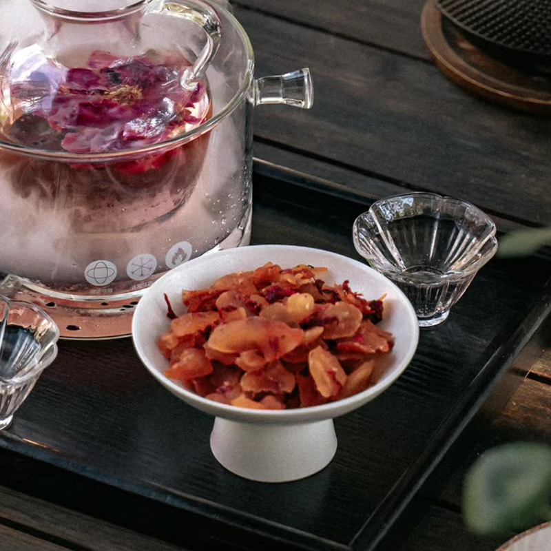 Set de accesorii pentru ceai Cold Brew Yunlin — ceașcă de ceai din sticlă rezistentă la temperaturi, instrumente pentru ceai vară cu gheață, stil Chinez Nou