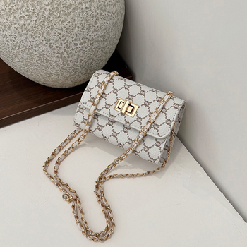 Ženska torba s dijamantnim uzorkom, novi model 2026, mini crossbody s lancem