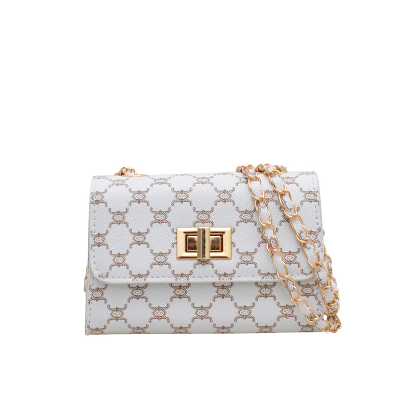 Ženska torba s dijamantnim uzorkom, novi model 2026, mini crossbody s lancem