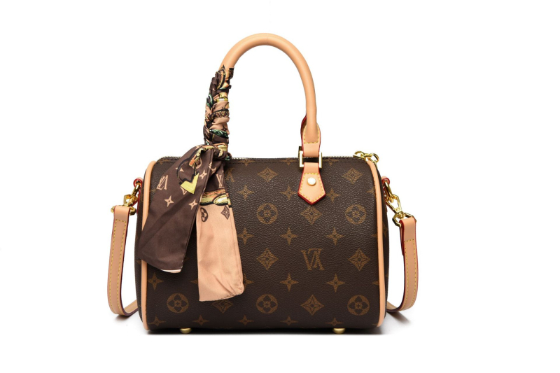 2025 nova ženska torba, luksuzan dojam, euroamerički retro Boston stil, svestrana za ramenu i crossbody