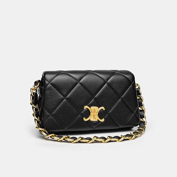 Ženska torba od prave kože s dijamantnim šivanjem, mala kvadratna torba, velika kapaciteta, za rame ili crossbody s lancem