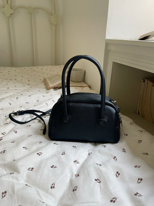 PU torba u Boston stilu, mala, s crossbody remenom