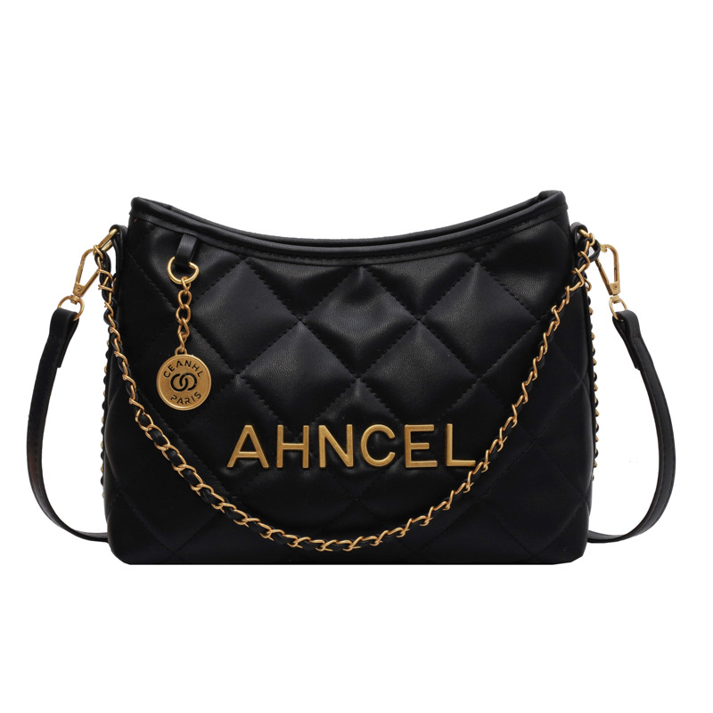 PU kožna mini bucket torbica s prešivanjem romba, inspirirana Chanel stilom, mala za nošenje preko ramena ili crossbody