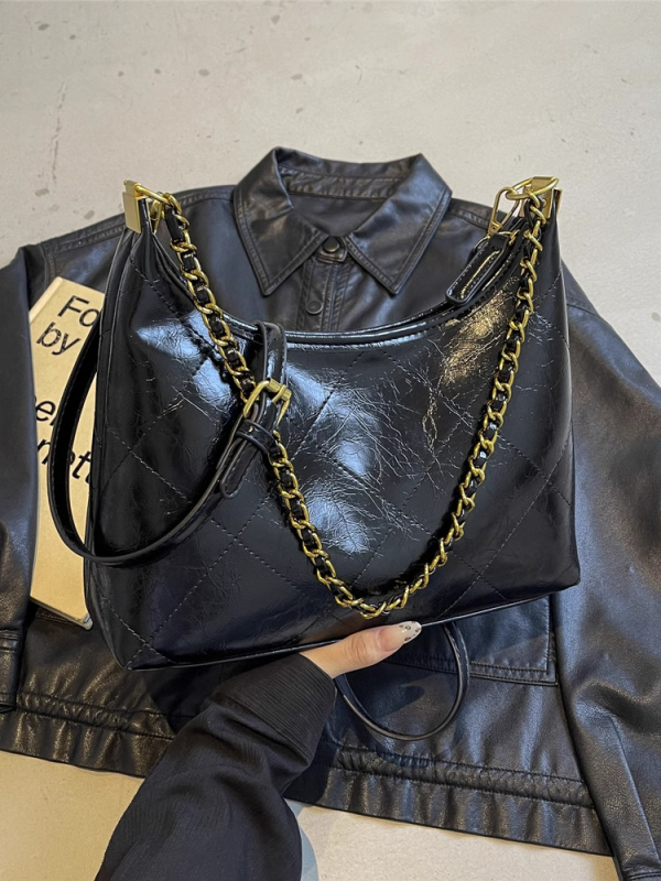 Ženska crossbody torba s dijamantnim šavom i lancem, novi model 2026, elegantna i svestrana za svakodnevnu upotrebu