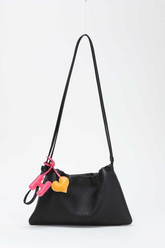 Crossbody mala torbica s dizajnom oblaka, koža prve klase, zatvaranje špagom, ženska kožna torba