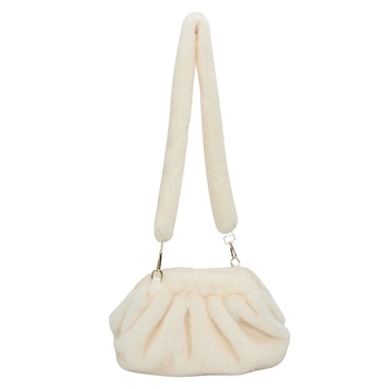 Nova plisirana pliš torbica s teksturom oblaka, mala za rame ili crossbody, za žene, jesen-zima