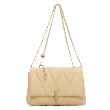 Ženska crossbody torba s lancem, korejski stil, visokokvalitetan dojam, mala kvadratna torba za svakodnevnu upotrebu