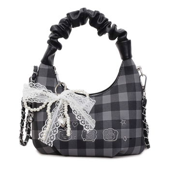 Ženska torba u oblaku, crossbody s lančanim remenom, svestrana svakodnevna torba, casual mala tote