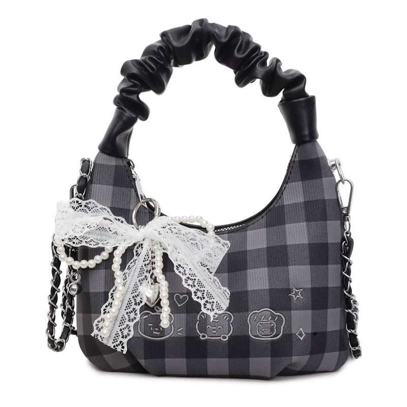 Ženska torba u oblaku, crossbody s lančanim remenom, svestrana svakodnevna torba, casual mala tote
