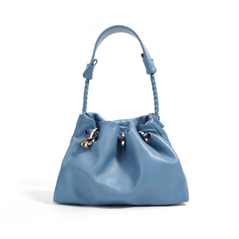 Ženska kožna torbica s motivom oblaka, ležerna i svestrana, velika kapaciteta, crossbody i torba za ramena.