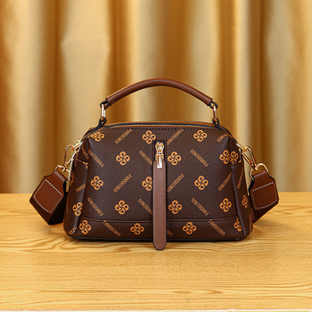 Vanishino Tiskana žena mala kvadratna crossbody torbica s dvije ručke, svakodnevni stil Boston jastuk