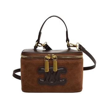 Box-stil torbica s ručkom i remenom za nošenje na ramenu ili preko tijela, retro cilindrična bucket torba s personaliziranim dizajnom