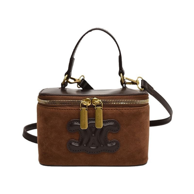 Box-stil torbica s ručkom i remenom za nošenje na ramenu ili preko tijela, retro cilindrična bucket torba s personaliziranim dizajnom